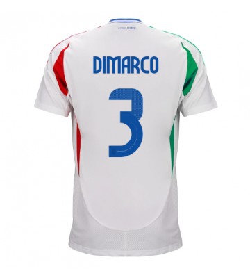 Italien Federico Dimarco #3 Bortatröja EM 2024 Kortärmad